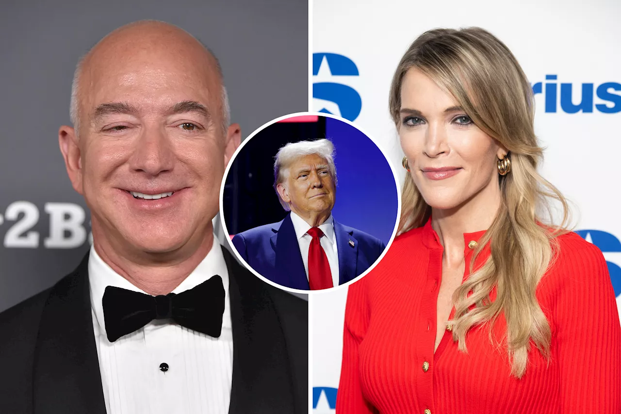 Jeff Bezos Trying To 'Curry Favor' With Donald Trump: Megyn Kelly