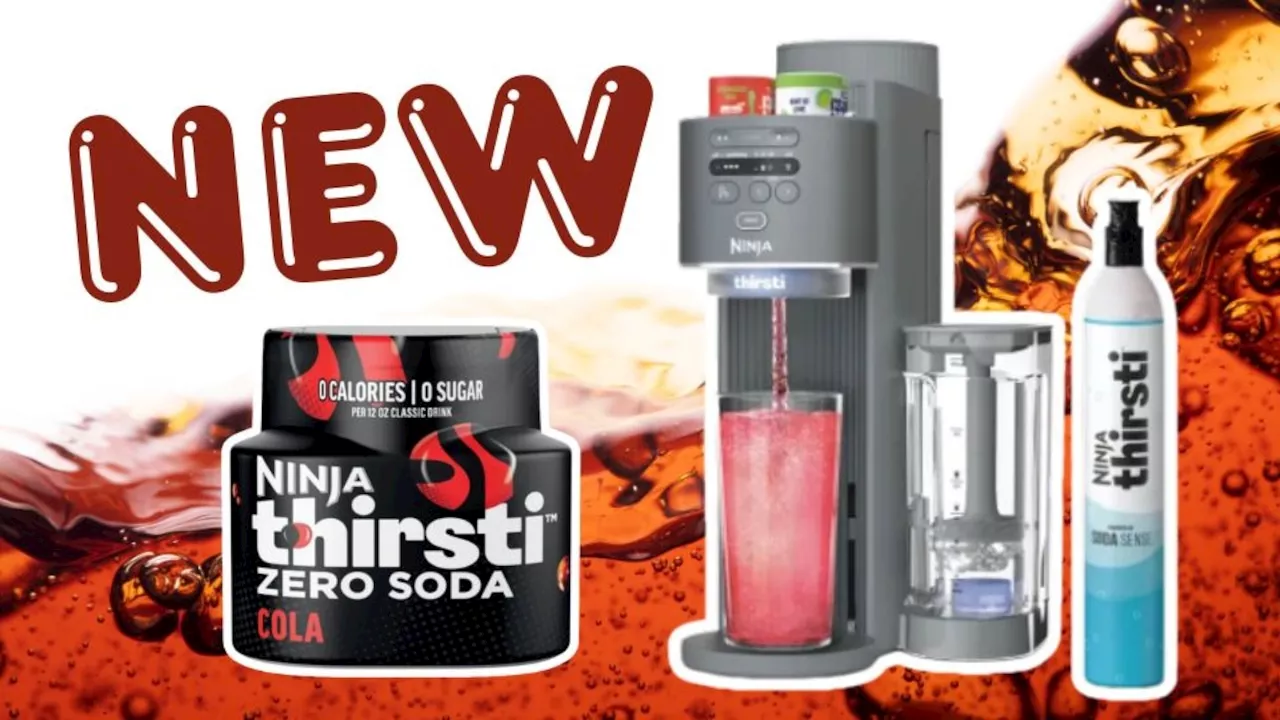 Ninja has a new diet soda Thirsti bundle that’ll give you fizzy fountain soda forever for just $170