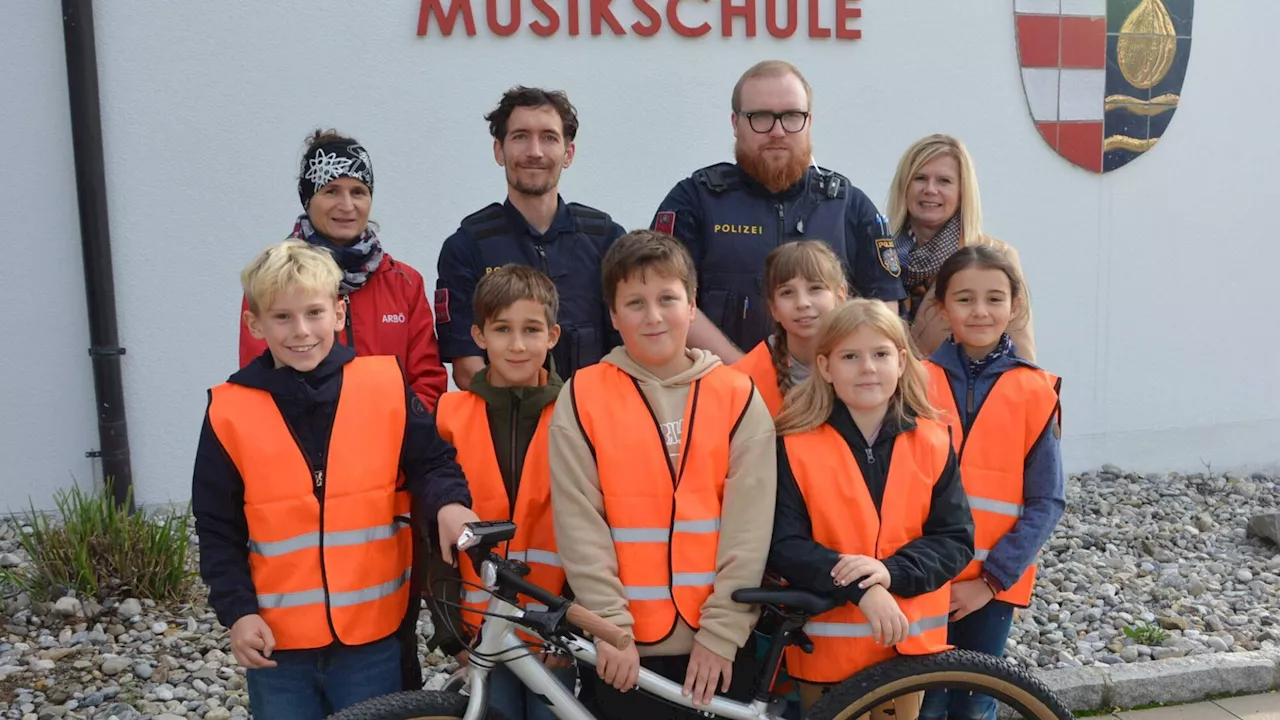 Nußdorfer Schülerinnen & Schüler bestanden Radfahrprüfung mit Bravour