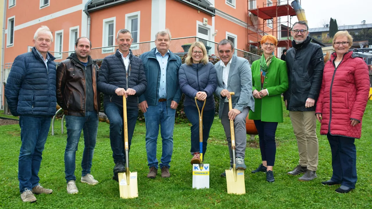 St. Georgen/Leys: „Spatenstich“ für den Kindergarten