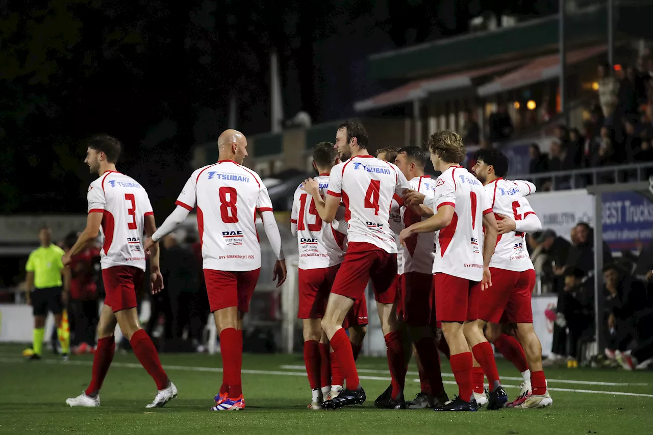 Amateurs uit Barendrecht sturen NAC Breda naar huis in KNVB Beker: 'Ik stond helemaal vrij'