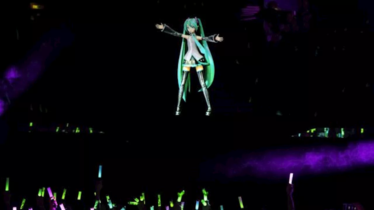 Virtuele superster Hatsune Miku staat in uitverkocht AFAS Live: 'Ze is nooit ziek'