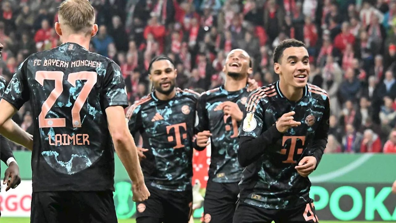 DFB-Pokal: FC Bayern besiegt Mainz 05 dank Dreierpack von Jamal Musiala