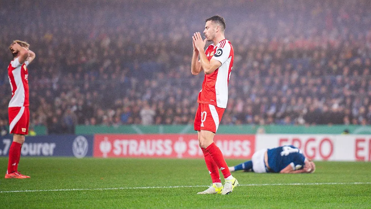 Kloses Höhenflug endet im Pokal: Glückloses Union Berlin blamiert sich gegen Drittligisten