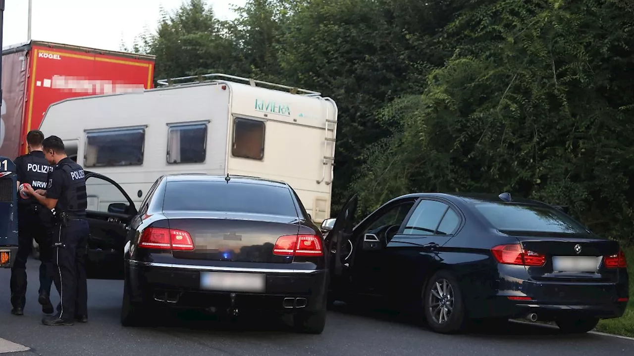 Nordrhein-Westfalen: Nach Autobahn-Angriff: Fahndung nach Männern verstärkt