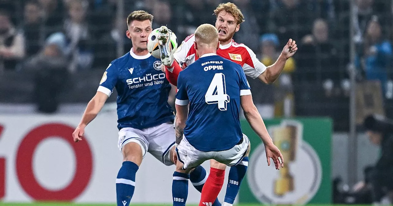 – Arminia Bielefeld schafft gegen Union Berlin die Pokal-Sensation