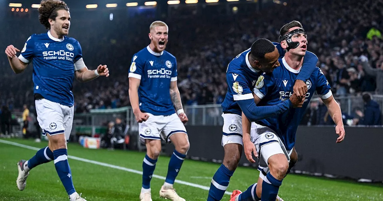 Marius Wörl führt Arminia Bielefeld in das DFB-Pokal-Achtelfinale