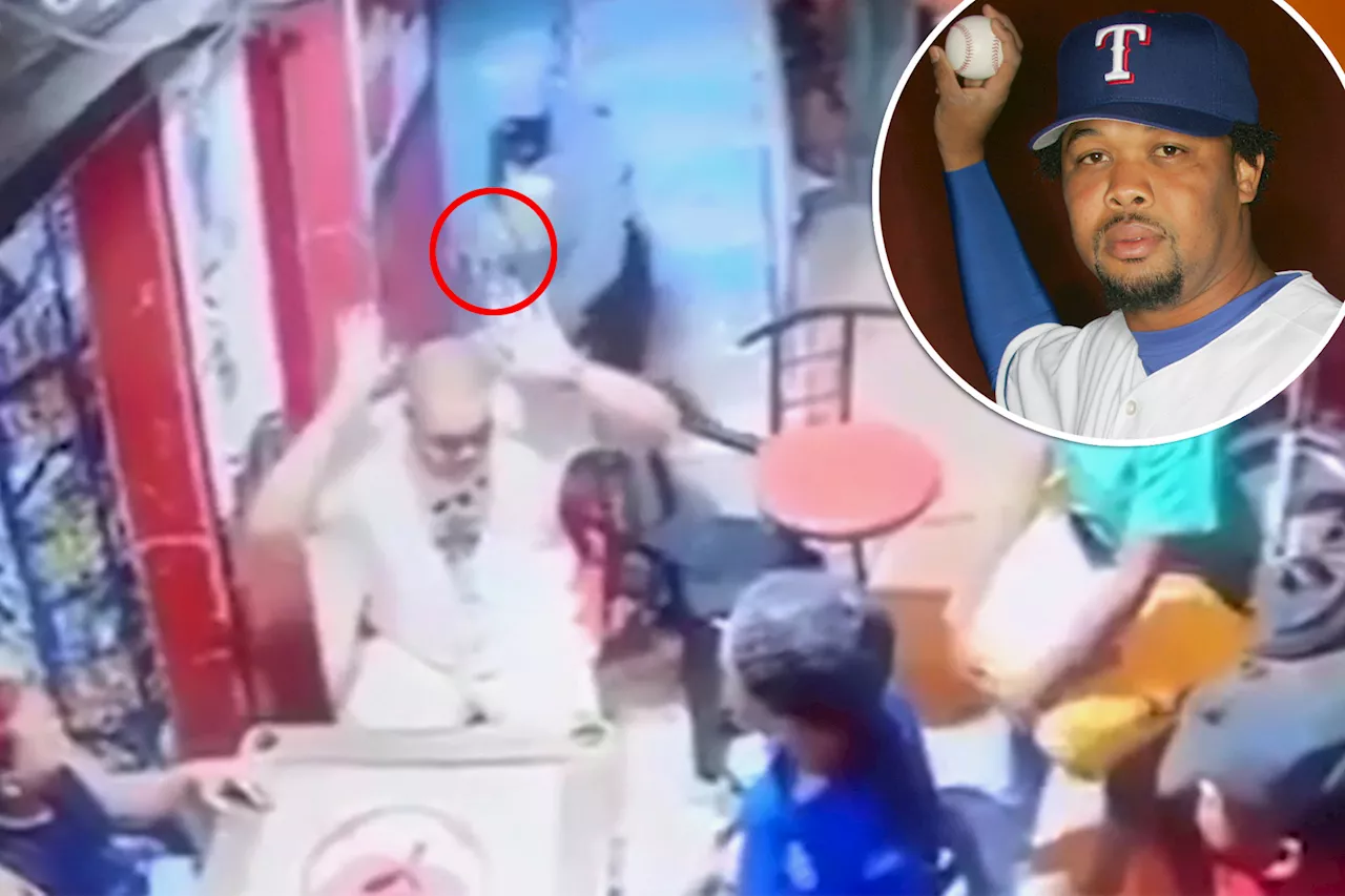 Ex-MLB closer Francisco Cordero robbed at gunpoint in stunning video