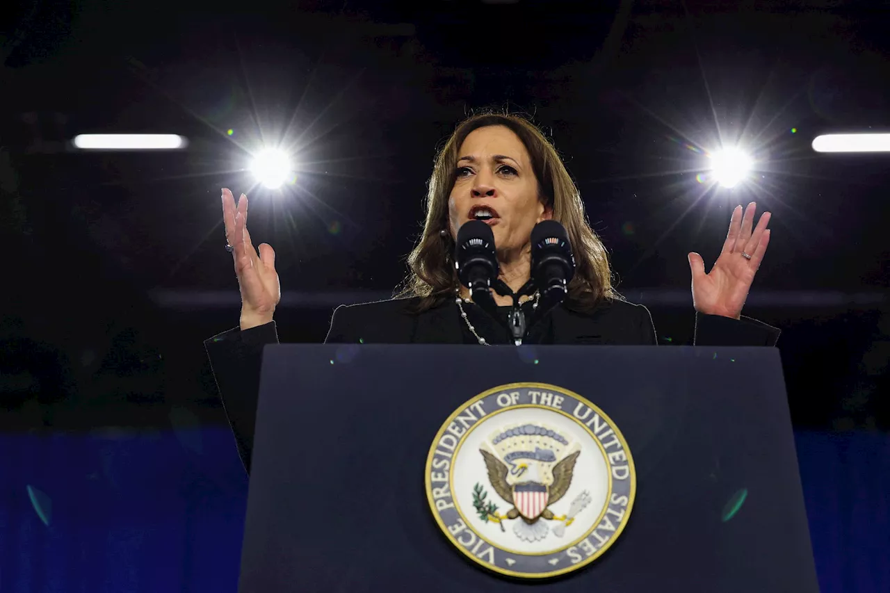 Harris' offensive pitch to women: If you vote GOP, it's because your man makes you