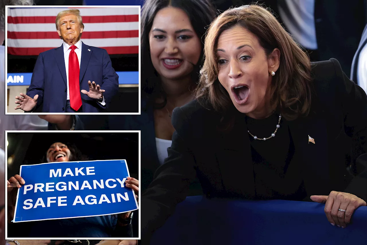 Kamala Harris misstates Trump policies on abortion, IVF, pregnancy monitoring and birth control at NC rally