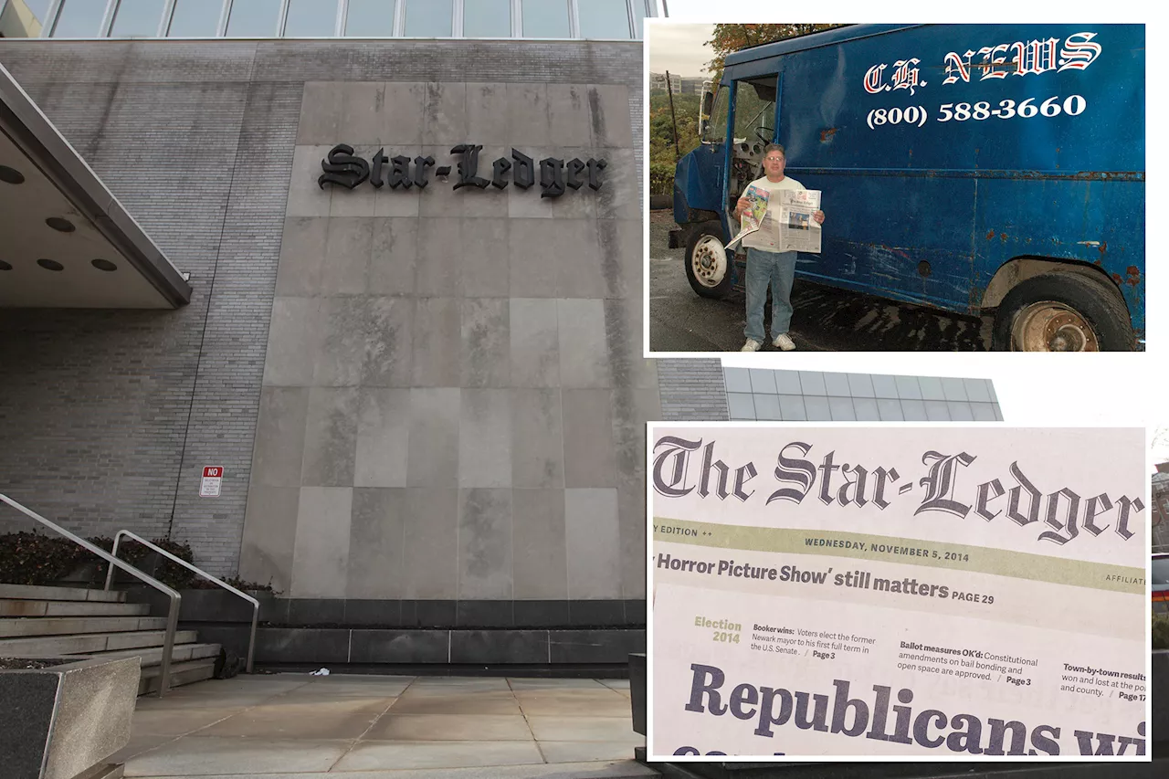 New Jersey Star-Ledger will end print edition in 2025