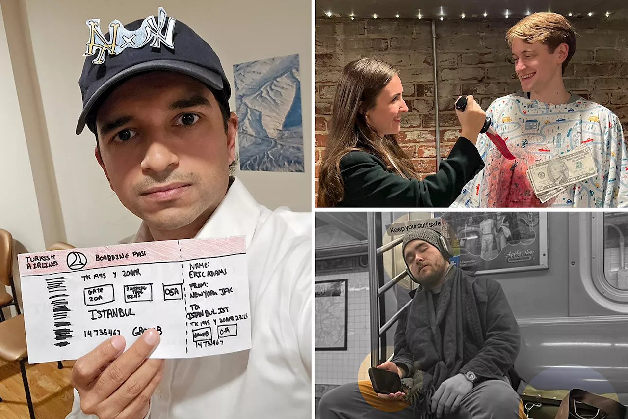 New Yorkers are dressing up as Eric Adams, MTA ads and other NYC lore for Halloween