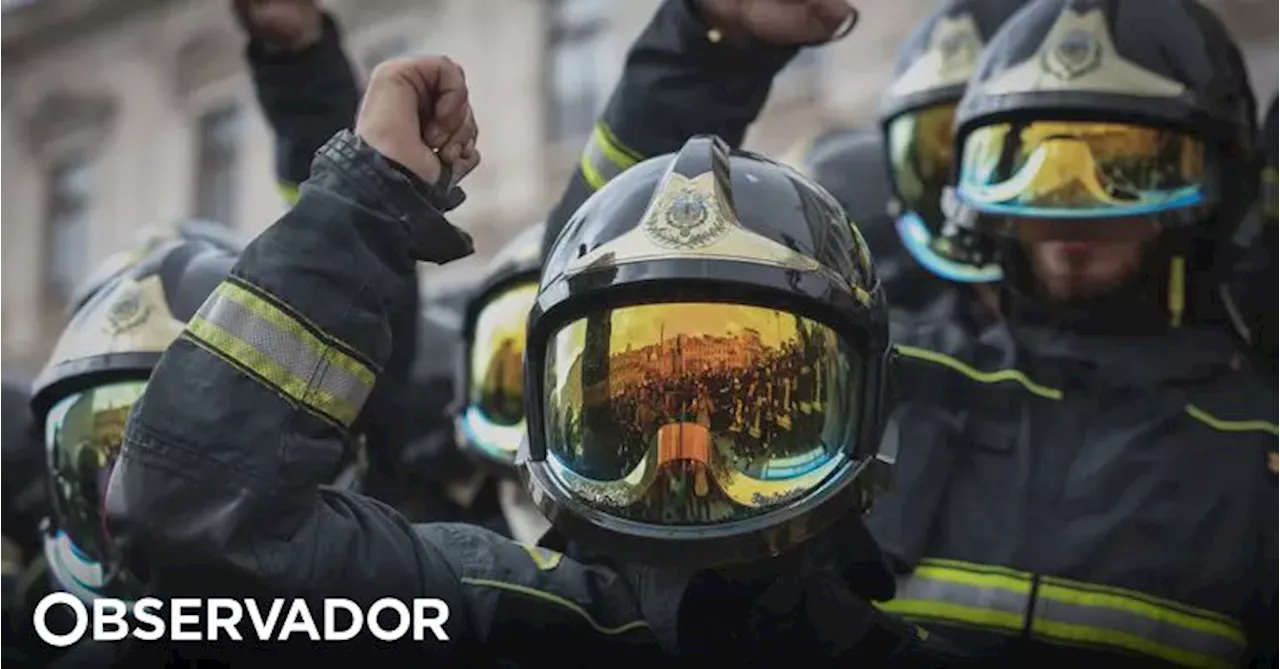 Bombeiros sapadores de Lisboa suspenderam greve após negociações com Governo