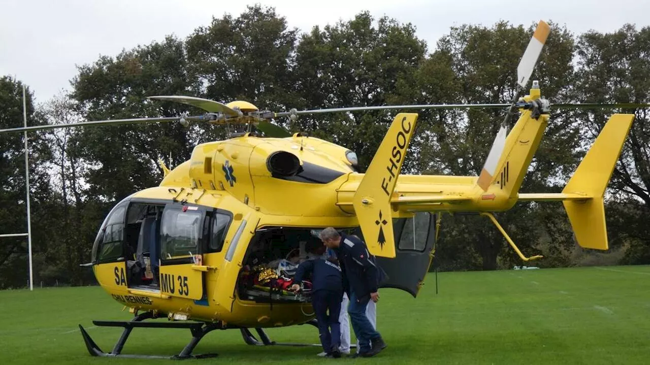 Noyade dans une piscine de Vitré : une petite fille héliportée au CHU de Rennes