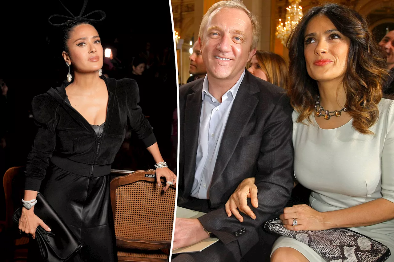 Salma Hayek says she feels 'pressure' to earn money despite not having a prenup with billionaire husband