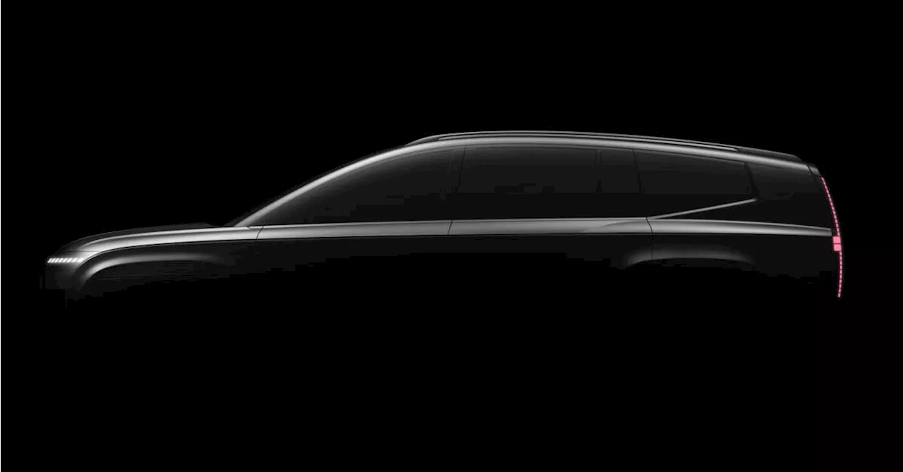 – three-row electric SUV inspired by Seven concept, November reveal