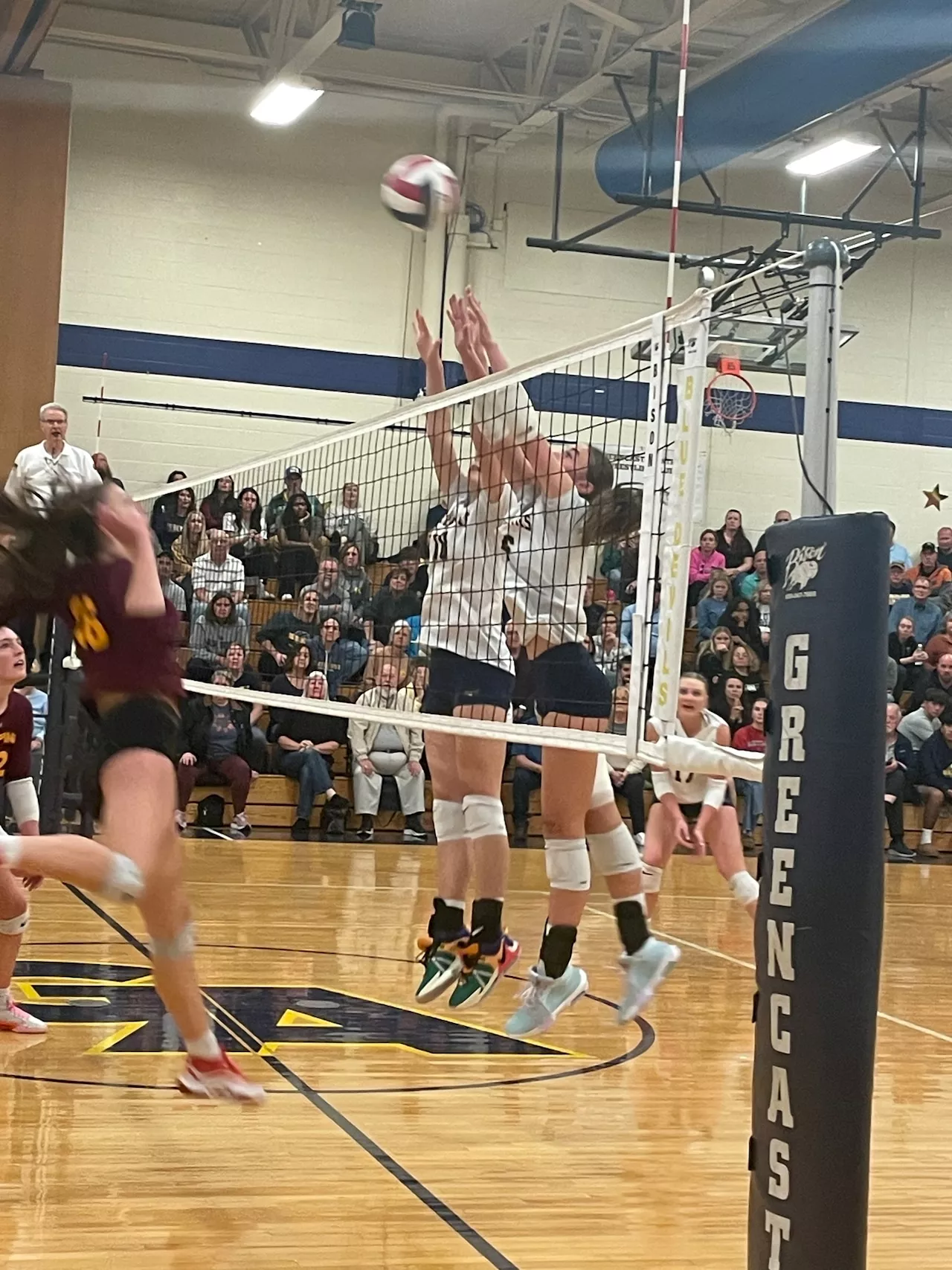 Greencastle-Antrim girls volleyball gains D3, 3A final with semifinal win over Big Spring