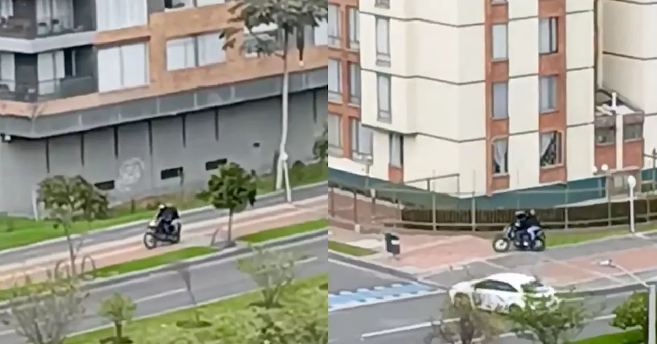 Video: fuerte tiroteo en el norte de Bogotá por intento de hurto a un ciudadano que persiguió a los ladrones