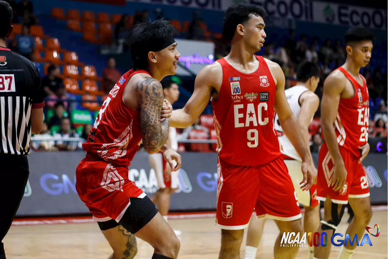 EAC bumps off Letran from 4th spot; Benilde tightens grip of No. 1