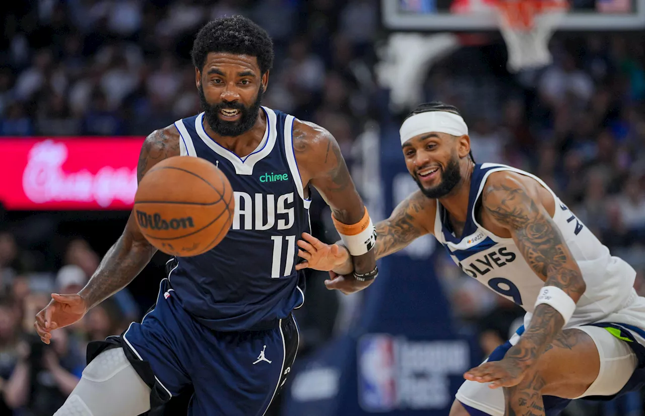 Kyrie Irving pours in 35 as Mavericks rip Timberwolves