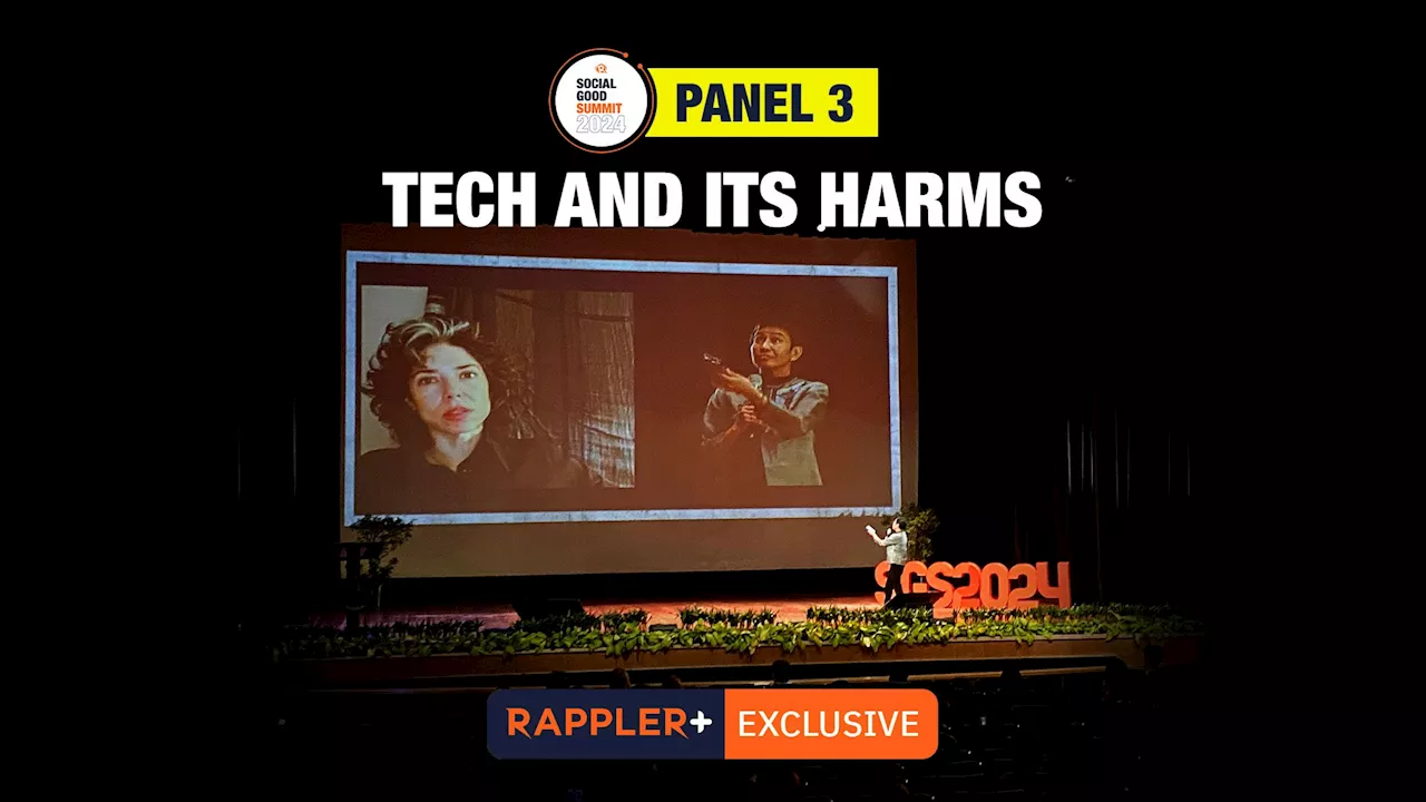 WATCH: Tech and its harms panel at Social Good Summit 2024