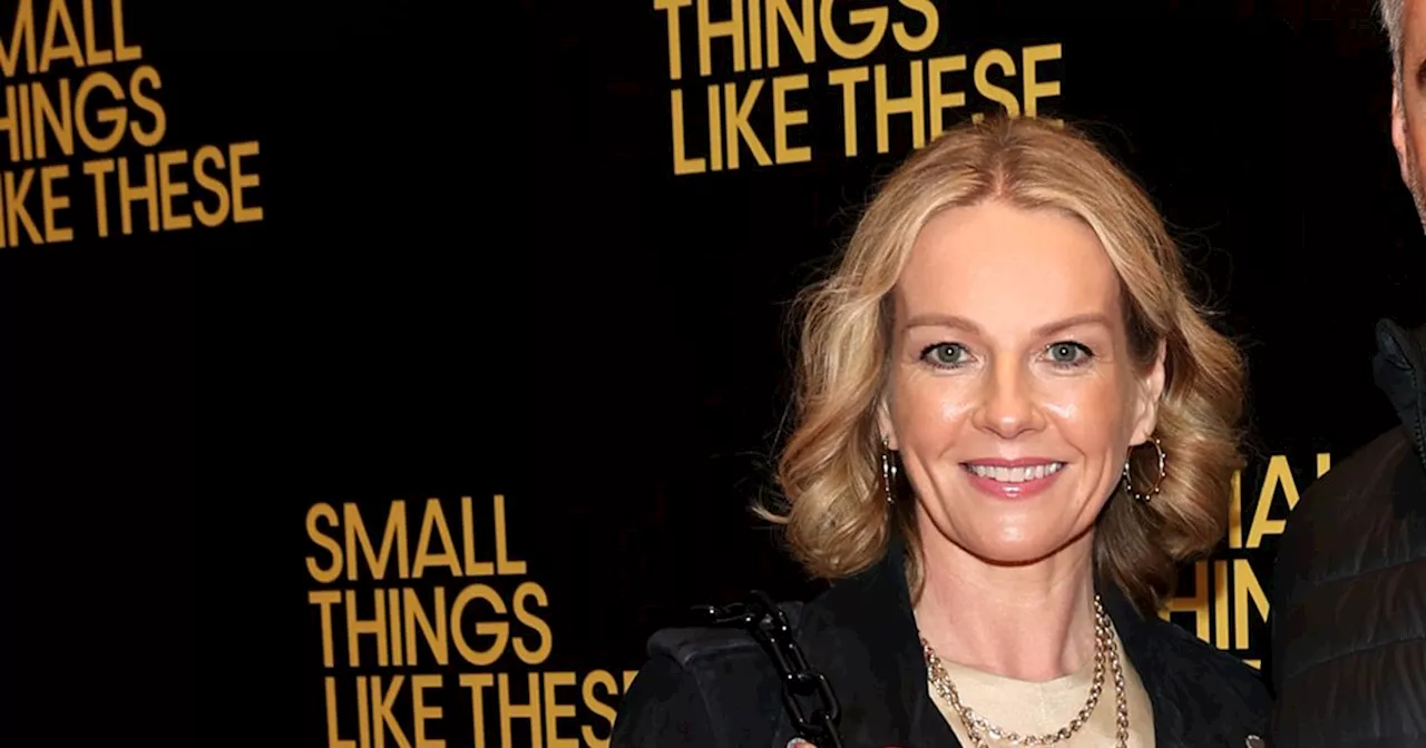 Claire Byrne steps out with husband Gerry on red carpet for star-studded event