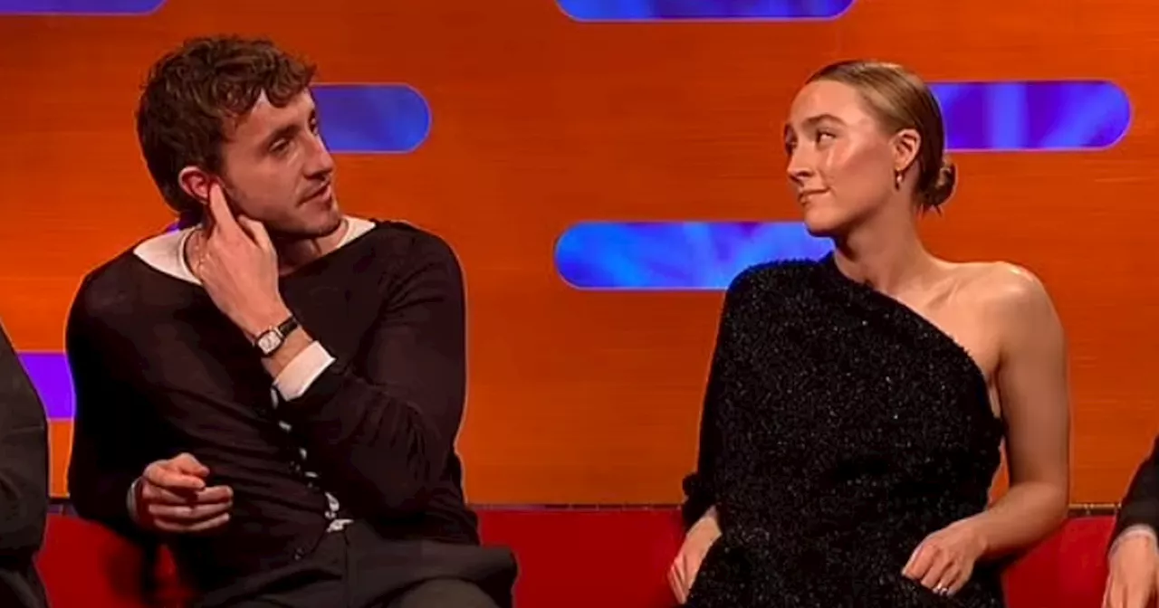 Saoirse Ronan shares what Paul Mescal thought of her viral comment