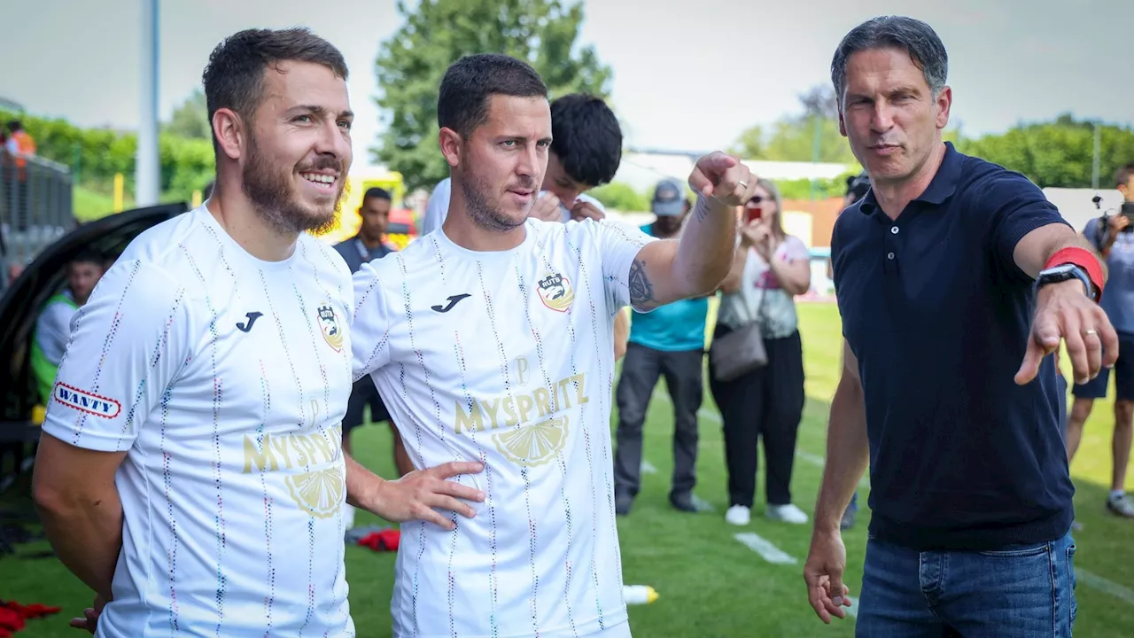 Tubize-Braine, avec Kylian et Ethan Hazard, rêve d’éliminer Anderlecht