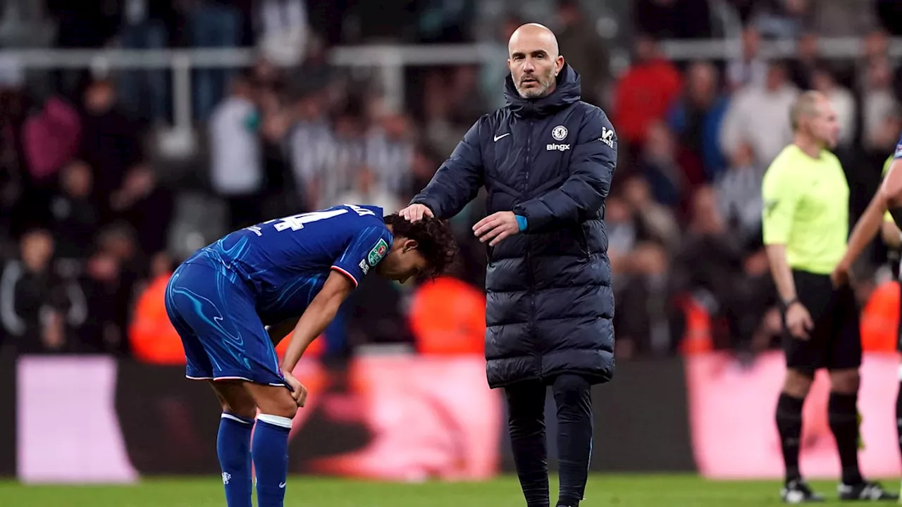 Enzo Maresca's selection decision backfires as Chelsea knocked out of Carabao Cup