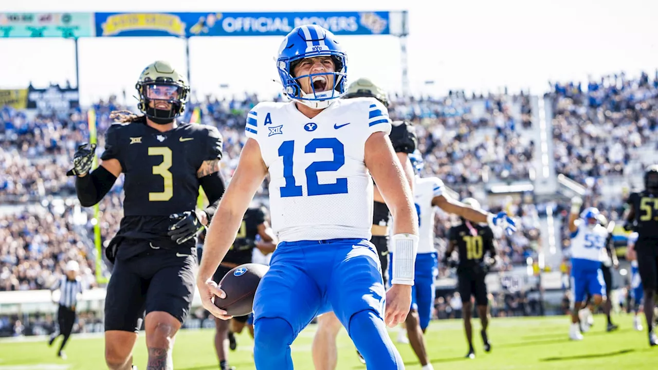 How BYU Quarterback Jake Retzlaff Stacks Up Against Big 12 Peers After Eight Games