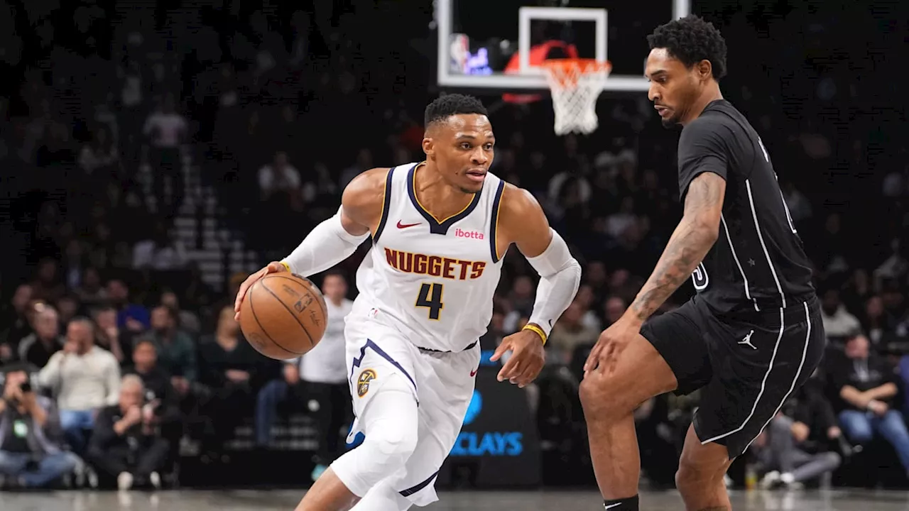 NBA Fans React To Russell Westbrook's Performance In Nuggets-Nets Game