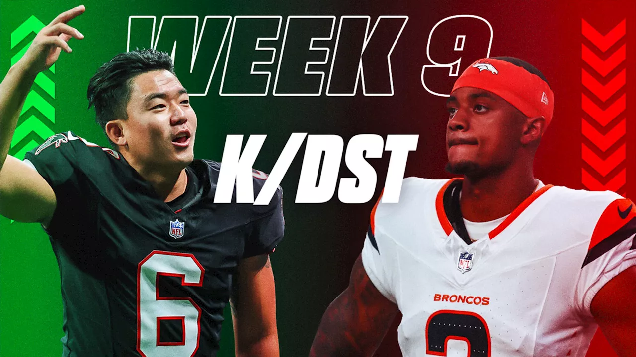 Start 'Em, Sit 'Em Kickers and Defenses for Fantasy Football Week 9