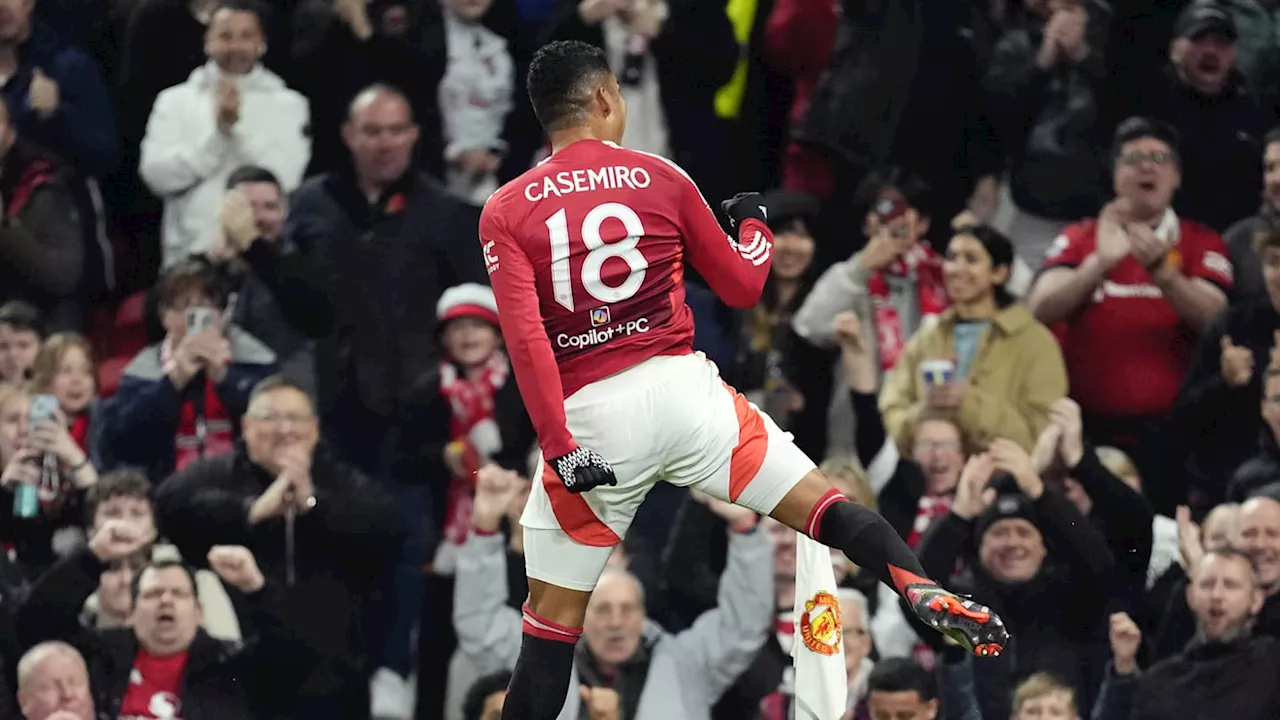 WATCH: Casemiro Scores a Screamer for Manchester United in Carabao Cup