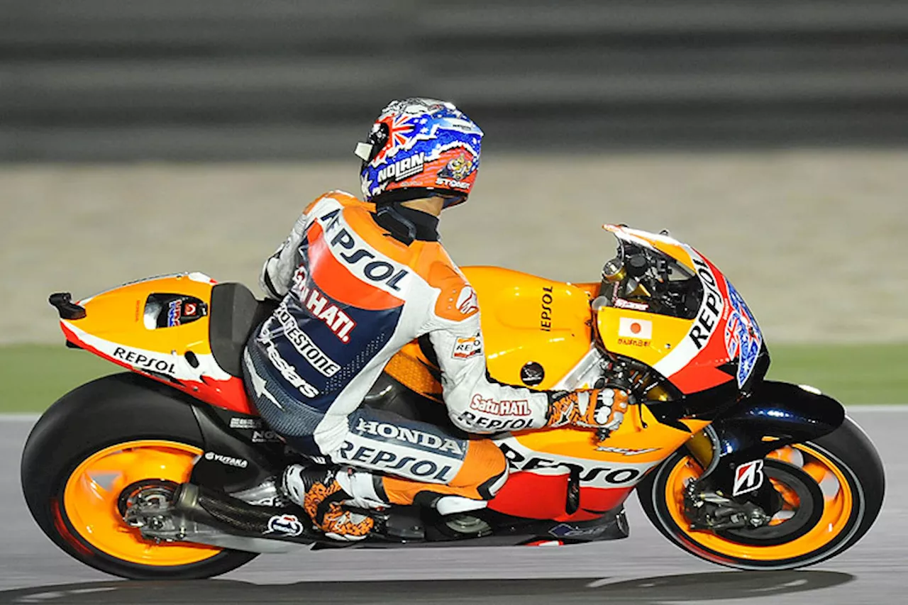 1. Training: Casey Stoner dominiert MotoGP