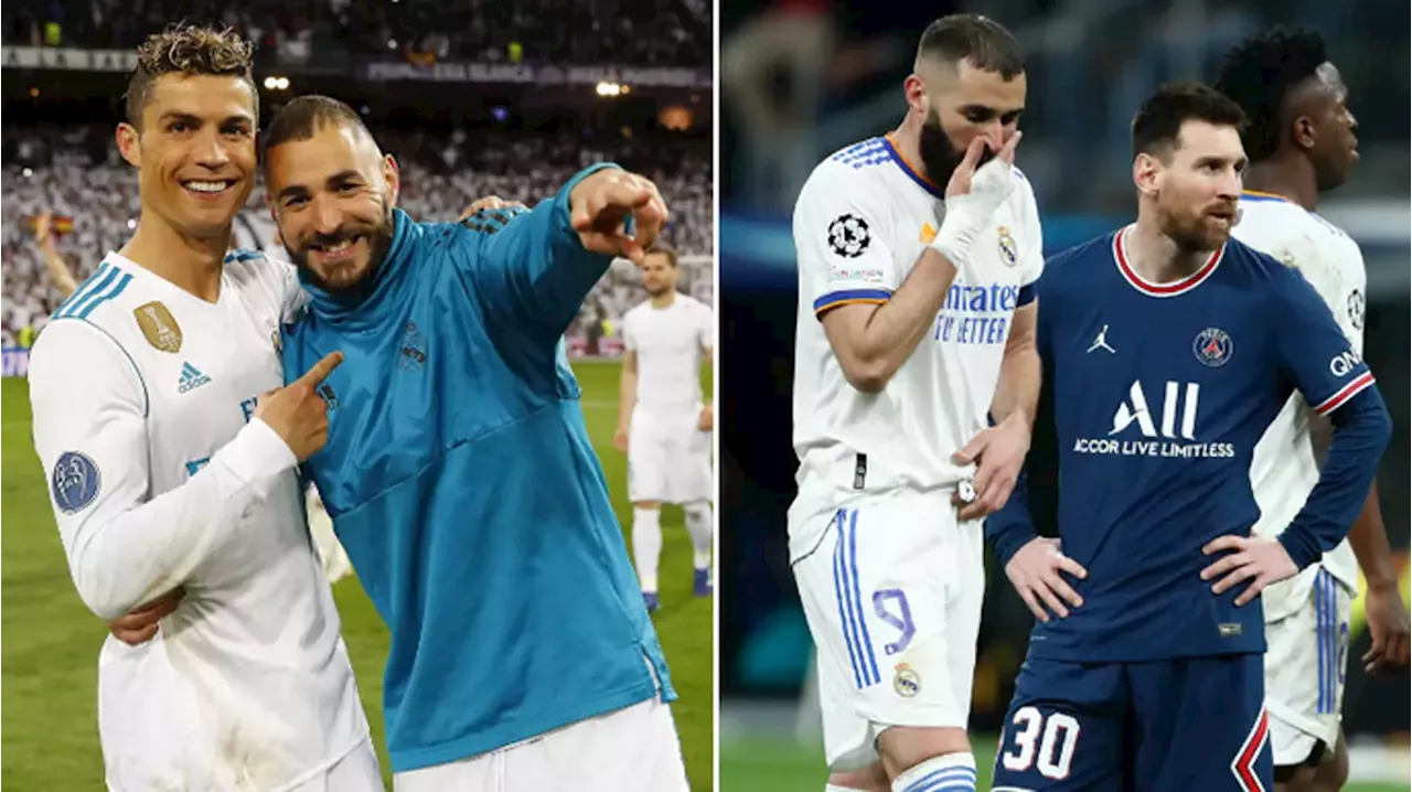 Karim Benzema snubbed Lionel Messi and Cristiano Ronaldo when naming his all-time dream XI