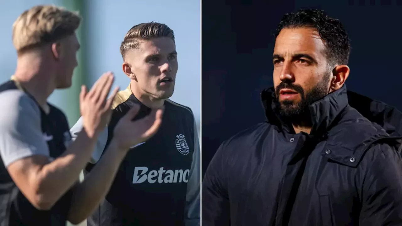 Ruben Amorim 'confronted' by several 'unhappy' Sporting players in training ahead of Man Utd move