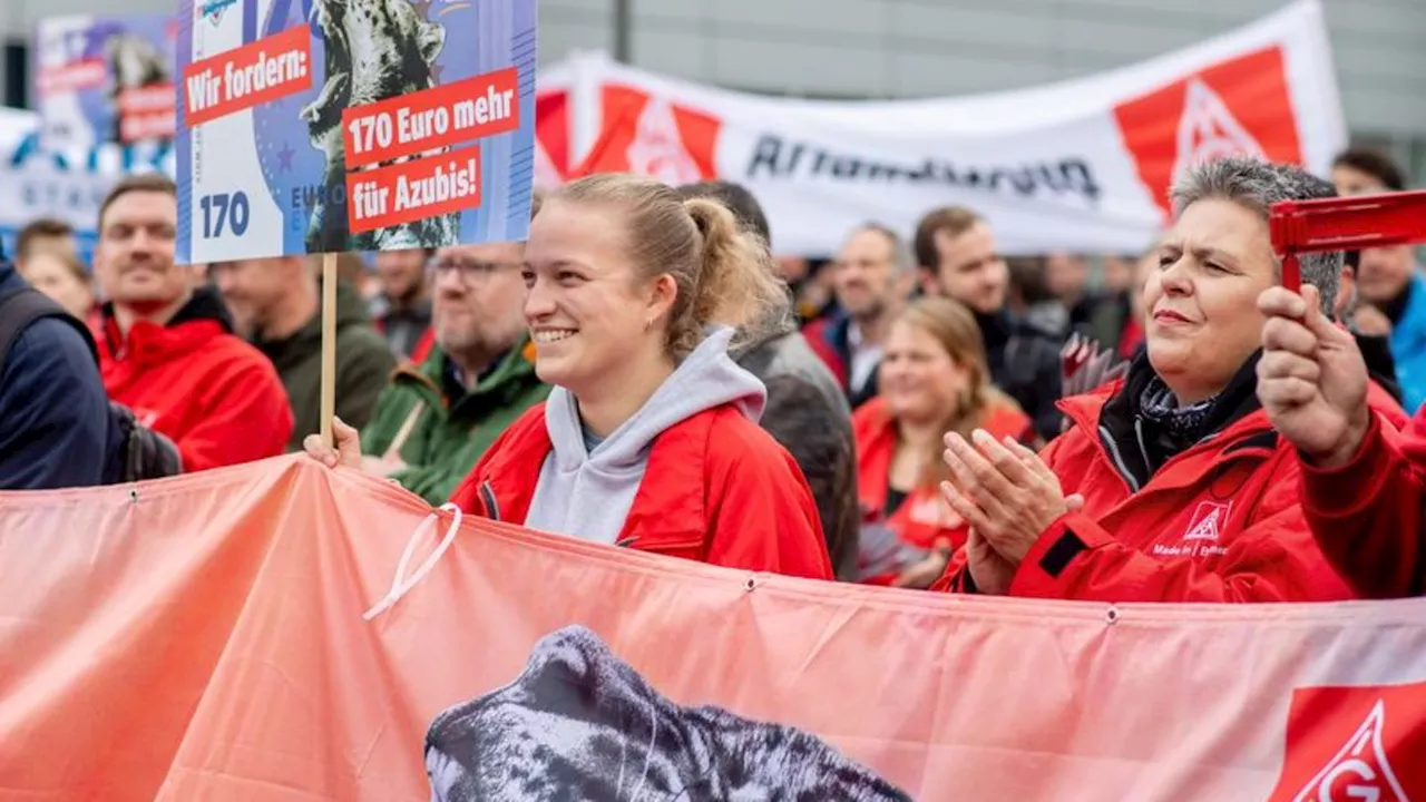 Tarifkonflikt Metallindustrie: IG Metall Küste erhöht mit Warnstreiks Druck auf Arbeitgeber