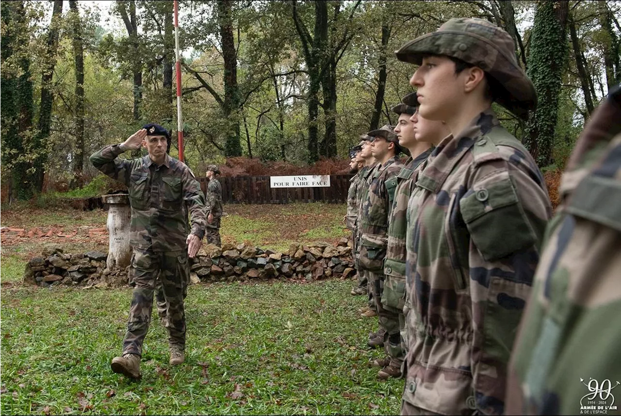 Mont-de-Marsan : 20 volontaires ont effectué leur Préparation militaire Air à la BA 118