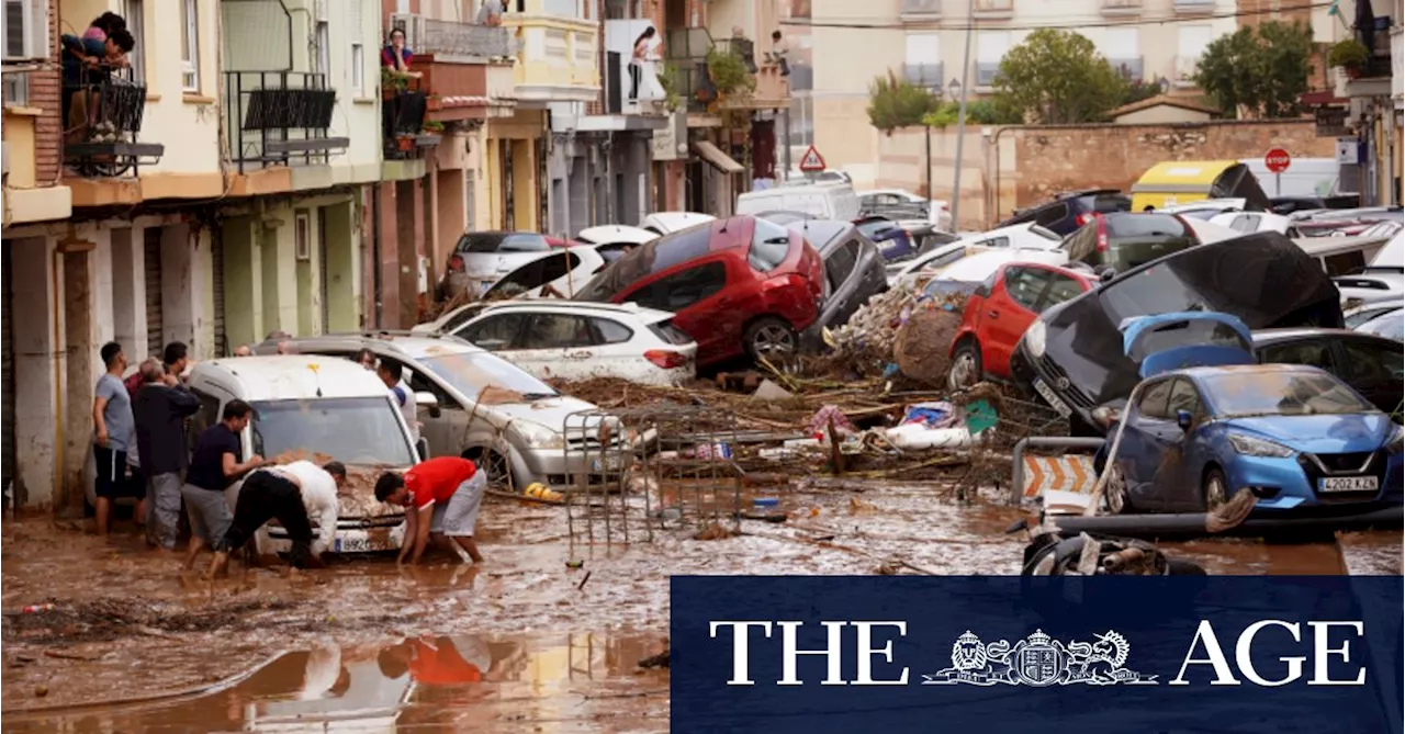 Spain hit by deadliest floods in decades as Valencia battered