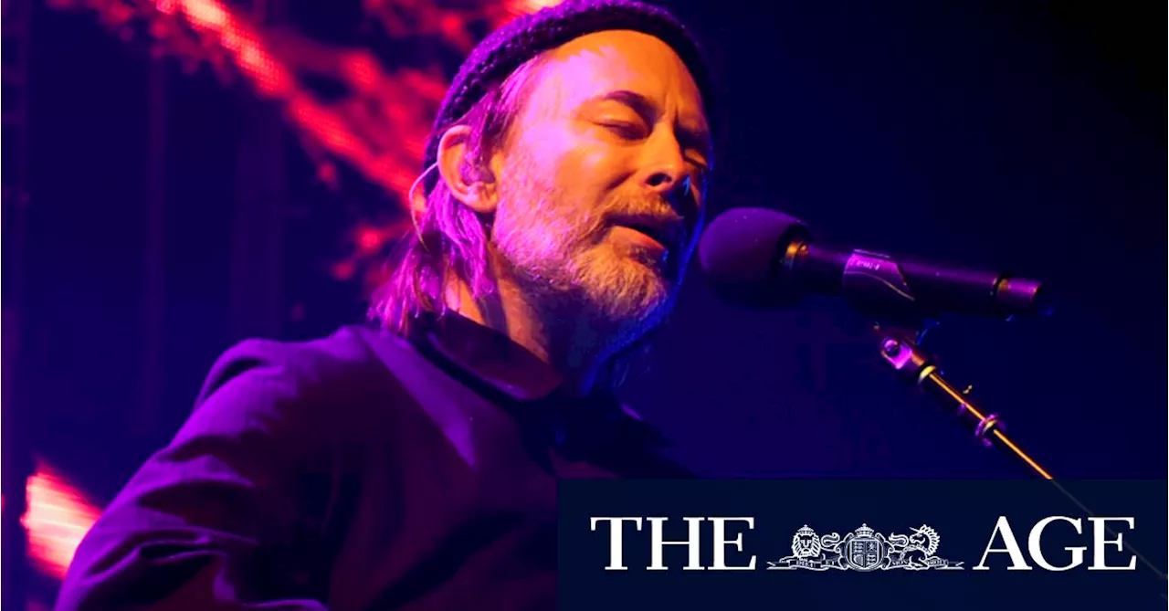 Thom Yorke challenges pro-Palestinian protester at Australian gig