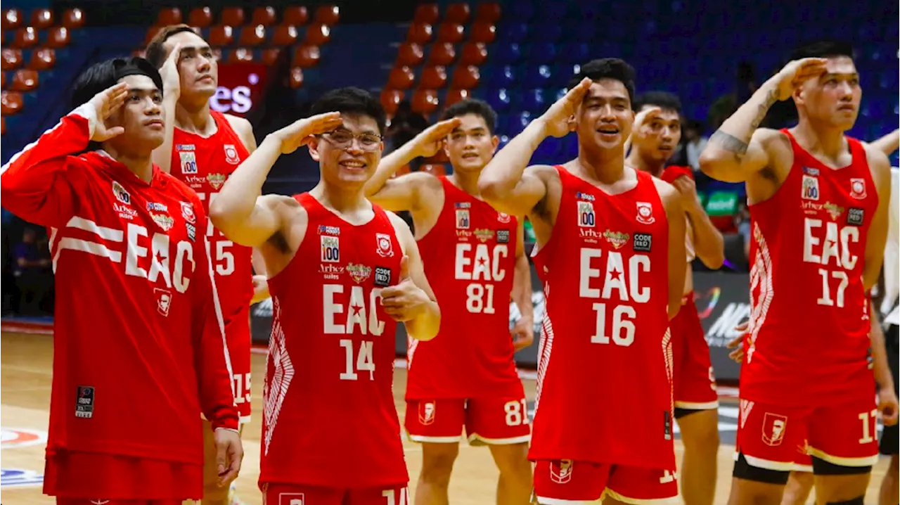 EAC takes down Letran, rises to solo 4th in NCAA