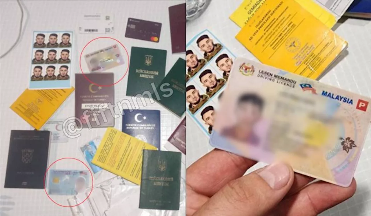 PDRM Sedang Sahkan Dakwaan MyKad & Lesen Memandu Rakyat Malaysia Ditemui Di Ukraine