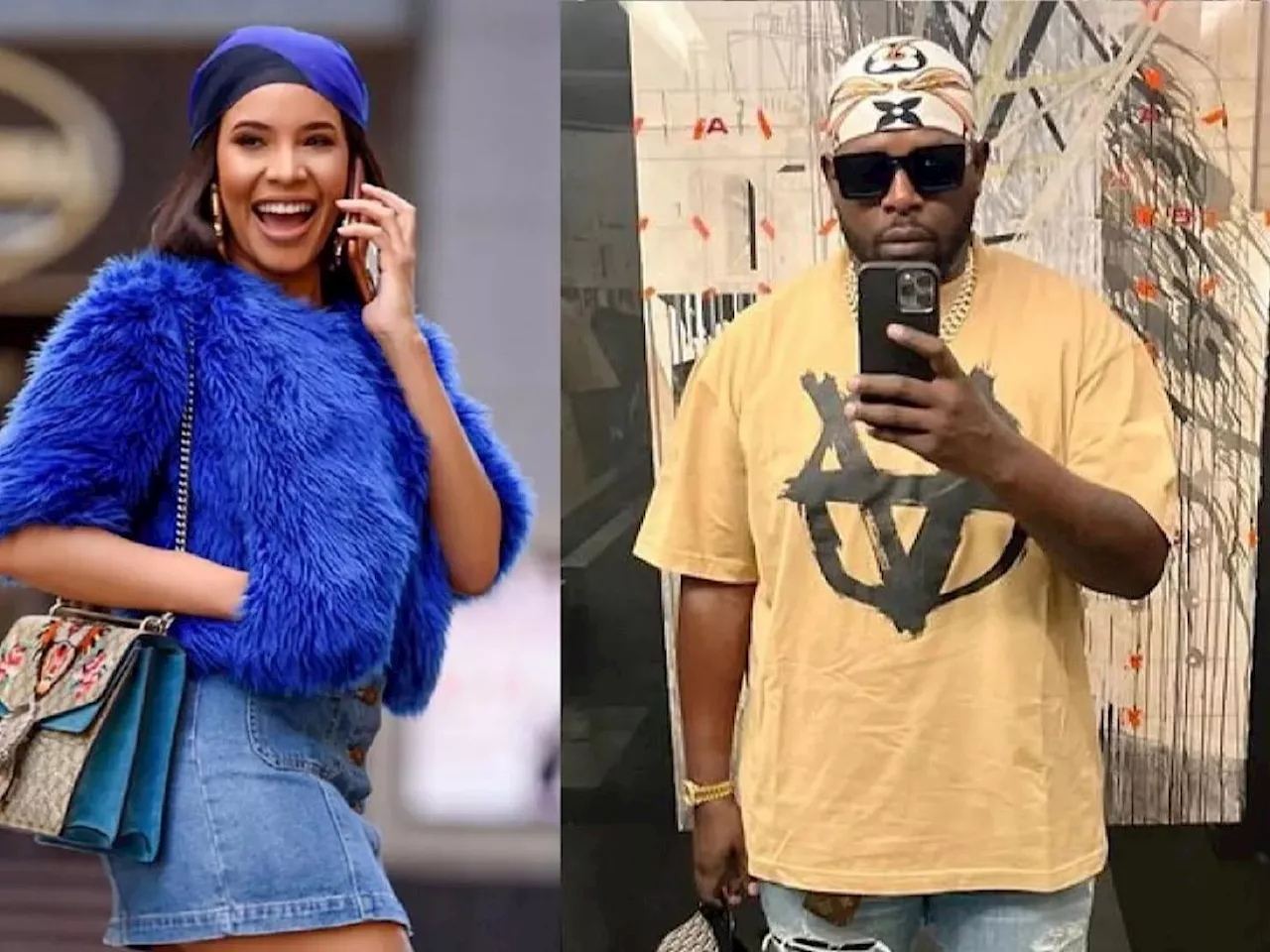 ‘I’m not dating Phori’: Thuli Phongolo denies dating DJ Maphorisa after Cyan Boujee’s clip