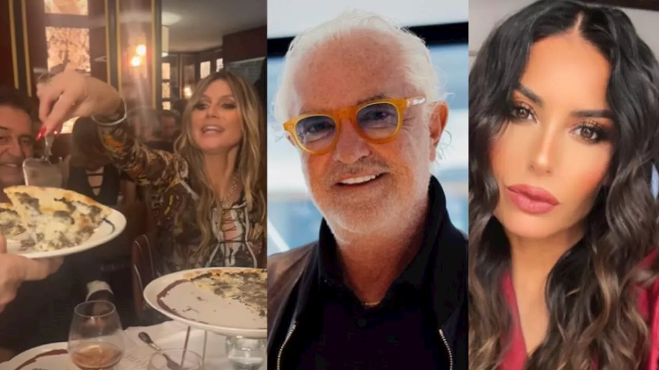 Flavio Briatore e l'ex compagna Heidi Klum sempre più vicini. La reazione di Elisabetta Gregoraci