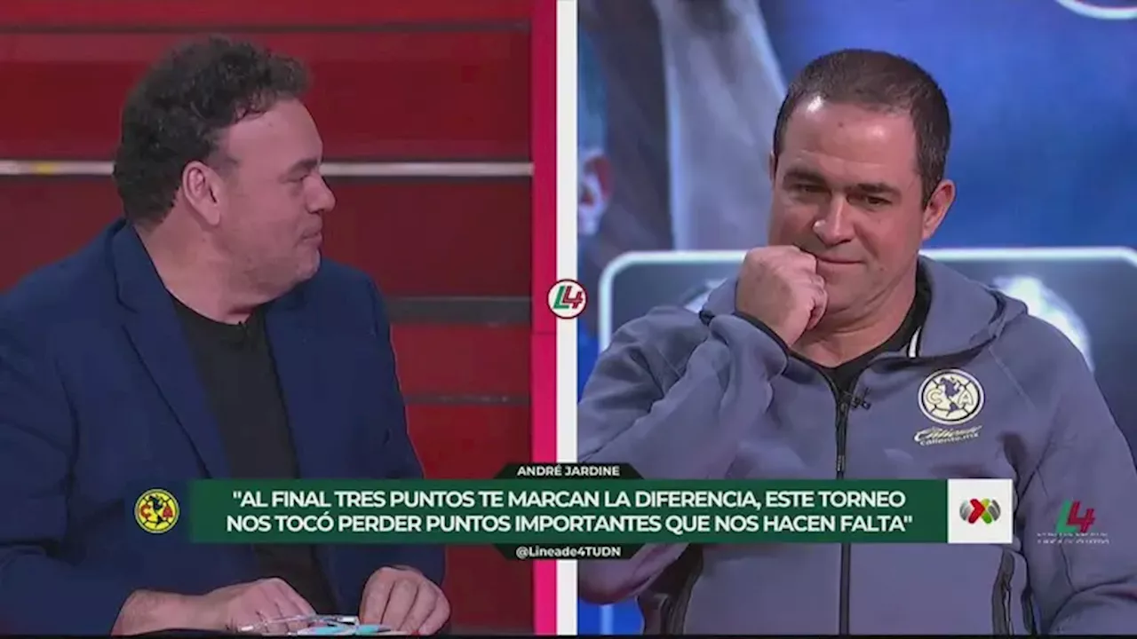 Jardine le responde en vivo a Faitelson sobre si debe renunciar al América