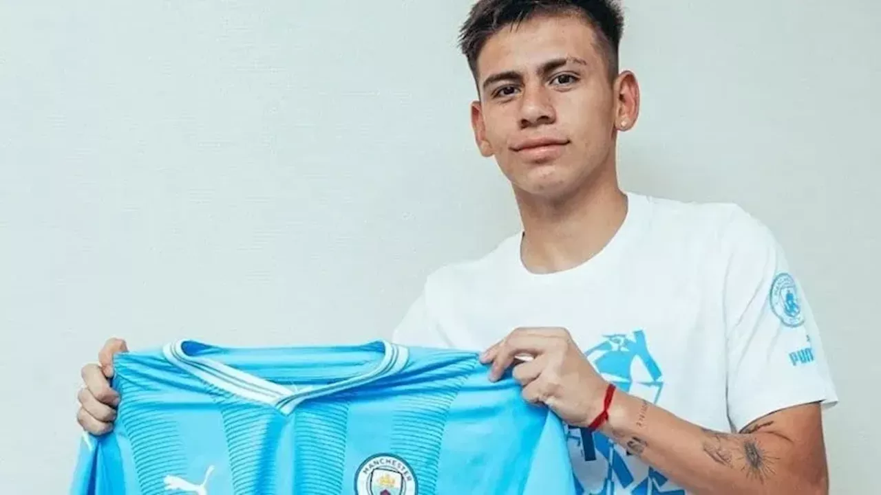 El plan de Manchester City con el Diablito Echeverri para la próxima temporada