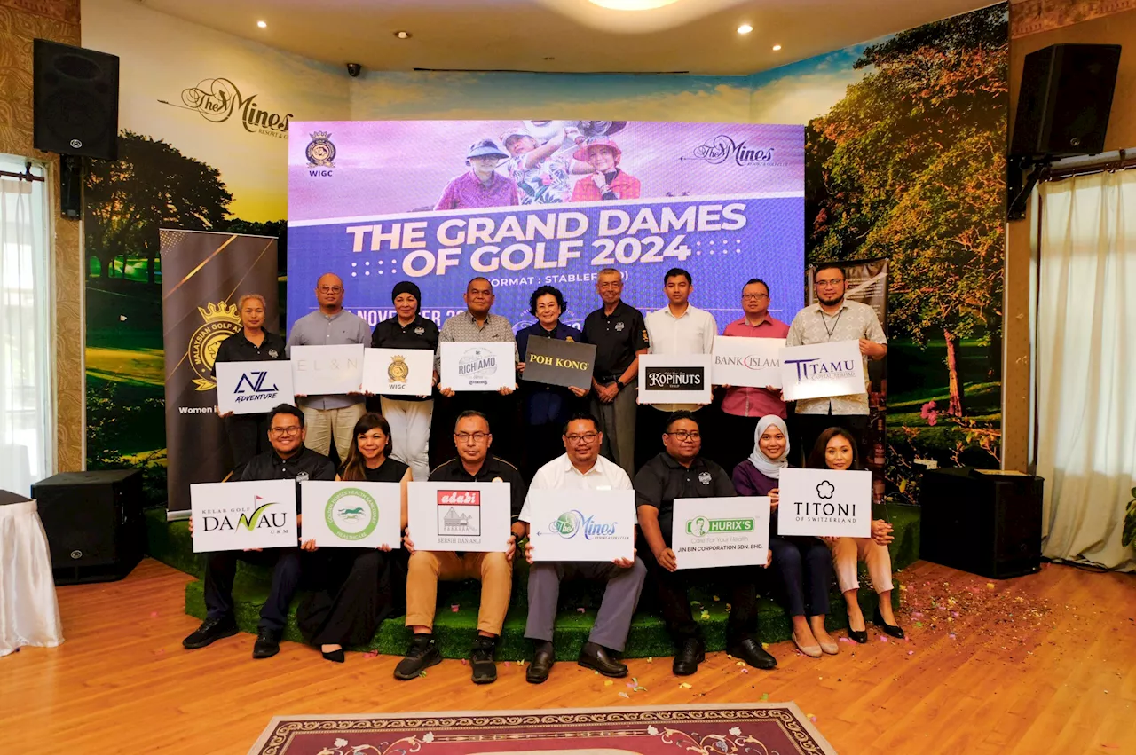 The Grand Dames Golf bela nasib pemain veteran golf wanita