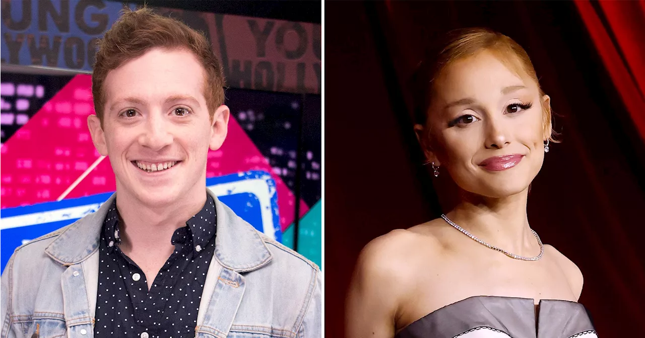 Ethan Slater Blushes Talking About Ariana Grande in 1st Interview