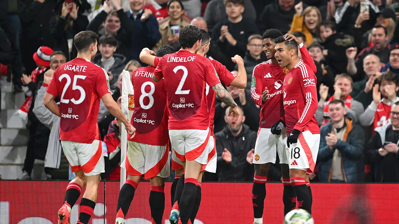 Ruud van Nistelrooij beleeft uitstekend debuut bij Manchester United met overtuigende zege in EFL Cup