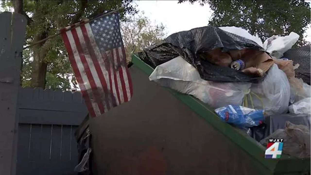 City of Jacksonville steps in to assist Westside apartment complex with trash pileup